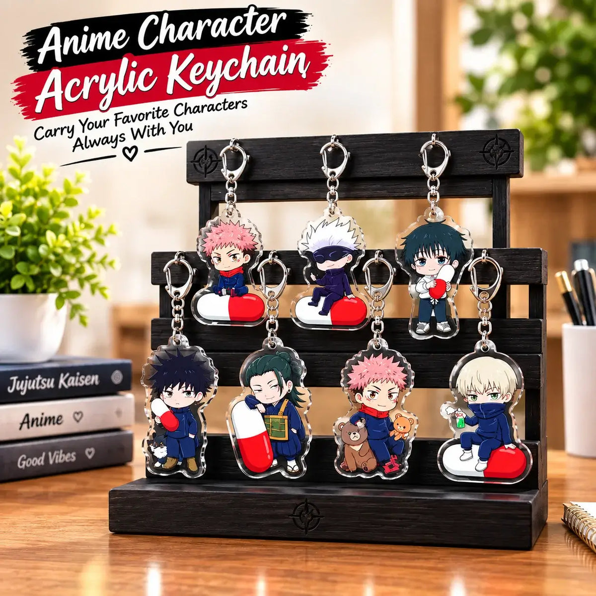 Custom Name Acrylic Keychain