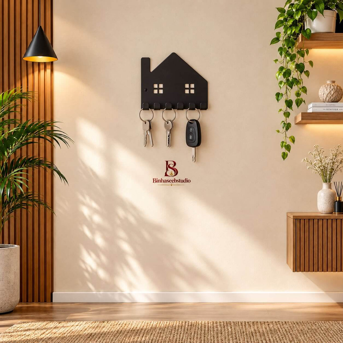 House-Shaped Wall Mounted Key Holder