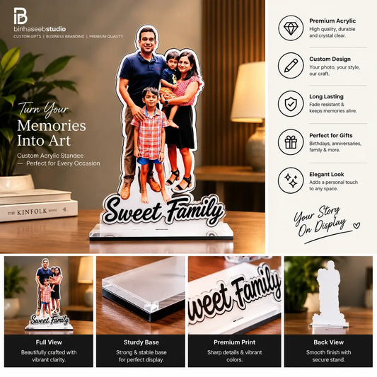 Custom Acrylic Photo Standee