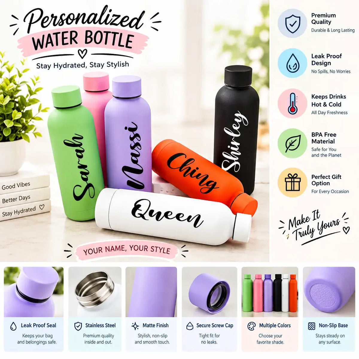 Personalized Water Bottle