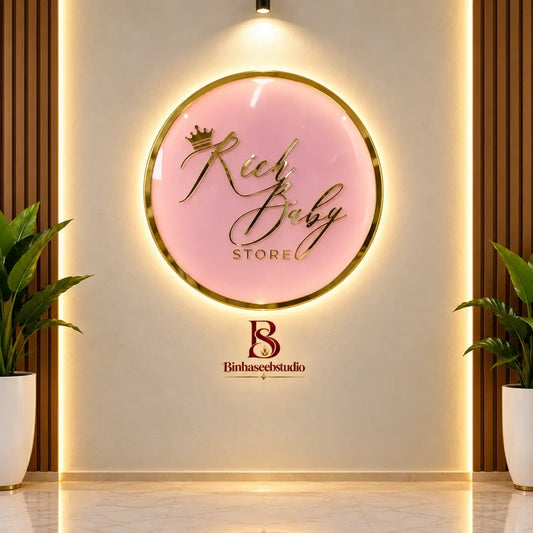 Custom LED Acrylic Wall Sign