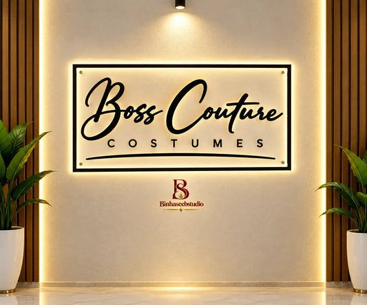 Custom LED Acrylic Wall Sign