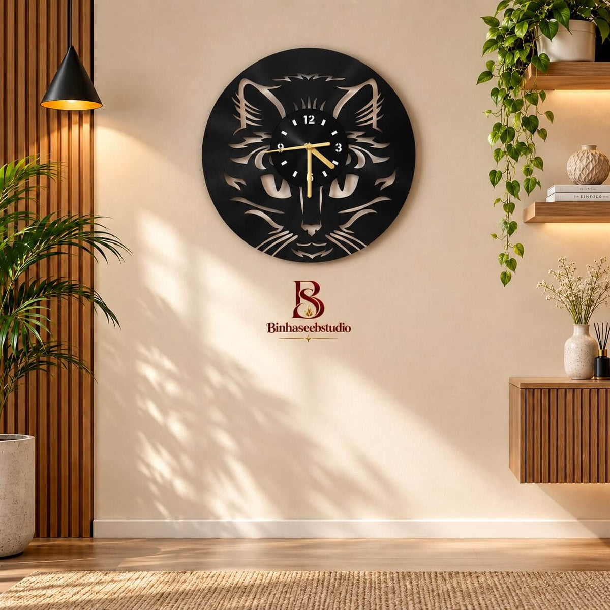 Decorative Animal Design Clock for Home & Office